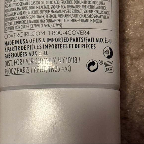 CoverGirl Clean Fresh Skin Milk Nourishing Foundation Vegan New #630 Deep/Dark - Picture 8 of 11